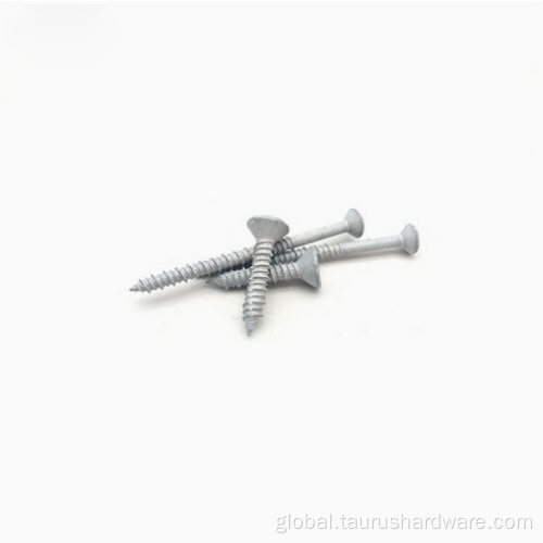 Flat Head Phillip HILO Thread Flat Head Cross Recessed 3 Thread Concrete Screws Supplier